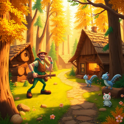 Log Jam: Wood You Believe It? - Text-based game