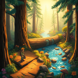 Log Jam: Wood You Believe It? - Text-based game
