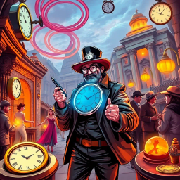 ChronoCapers: Who's Time Is It Anyway? - Text-based game
