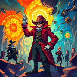 ChronoCaper: Whose Time Is It, Anyway? - Text-based game