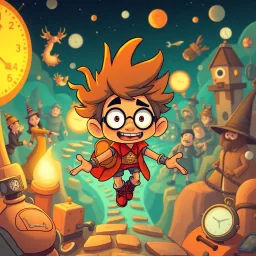 ChronoChaser: Whose Time Is It Anyway? - Text-based game