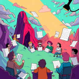 Whose Story is it Anyway? - Text-based game