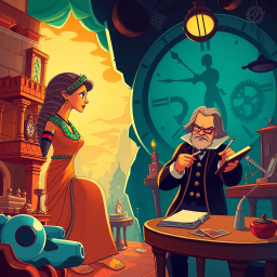 Chrono-Capers: Who's Time Is It Anyway? - Text-based game
