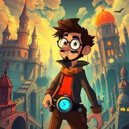 ChronoCaper: Whose Time Is It, Anyway? - Text-based game