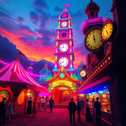 ChronoCarnival: Whose Time Is It Anyway? - Text-based game