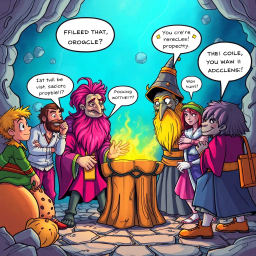 Whose Prophecy Is It, Anyway? - Text-based game