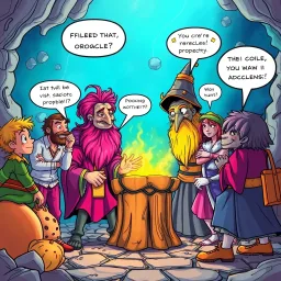 Whose Prophecy Is It, Anyway? - Text-based game