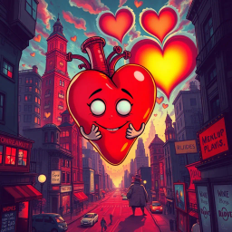 Whose Heart Is It Anyway? - Text-based game