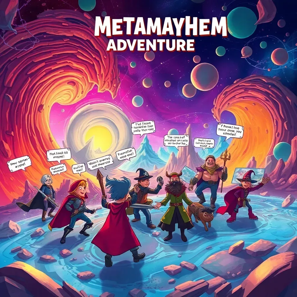 Metamayhem: Whose Adventure Is It Anyway?