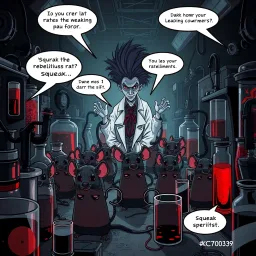 Lab Rats: The Reckoning - Text-based game