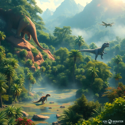 Titanosaur Saga: Rise of the Giants - Text-based game