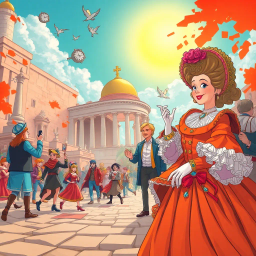 Chrono-Capers: Who's Time Is It, Anyway? - Text-based game