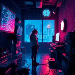 Microcode Meltdown - Text-based game