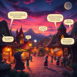 Whose Prophecy Is It Anyway? - Text-based game