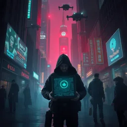Omen Ops: A Digital Dystopia - Text-based game