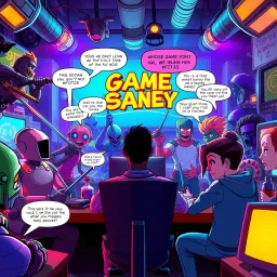 Whose Game Is It Anyway? - Text-based game