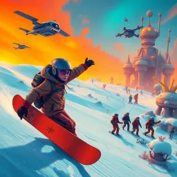 Cosmic Boarders - Text-based game