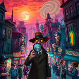 Whose Face Is It Anyway? - Text-based game