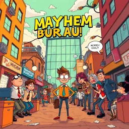 Whose Mayhem Is It Anyway? - Text-based game