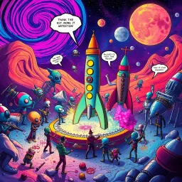 Cosmic Circus: The Unhinged Rocket Rumble