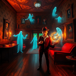 Whose Haunt Is This? - Text-based game