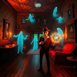 Whose Haunt Is This? - Text-based game
