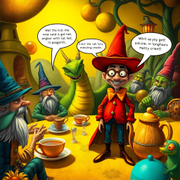 Chronicles of the Clueless: Whose Quest Is It Anyway? - Text-based game