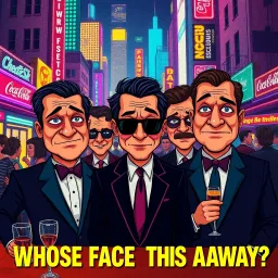 Whose Face Is This Anyway? - Text-based game