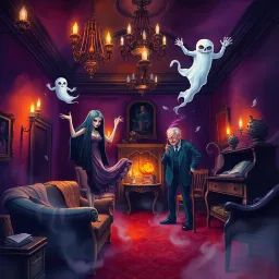 Whose Haunt is This? - Text-based game