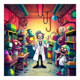 Whose Lab Is It Anyway? - Text-based game