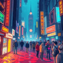 Garnix's Last Gig - Text-based game