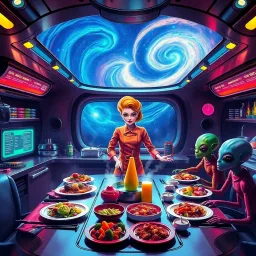 Starship Chef: Cosmic Cuisine - Text-based game