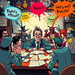 Whose Adventure Is It Anyway? - Text-based game