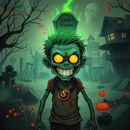 Shadow Spawn: Zombie's Apprentice - Text-based game