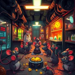 Lab Rats: Who's Lab is it Anyway? - Text-based game