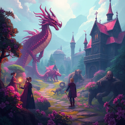 Queens, Venom, and Rebellion - Text-based game