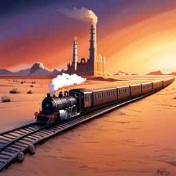 Midnight Train to Samarkand - Text-based game