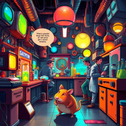 Whose Lab is it Anyway? - Text-based game