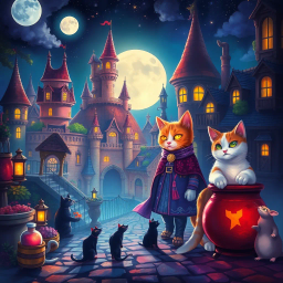Whiskers of Fate - Text-based game