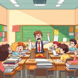 Chaos in the Classroom - Text-based game