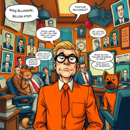 Billionaire Bingo: The Collapsing Conspiracy - Text-based game