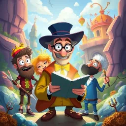 The Epic: Whose Adventure Is It Anyway? - Text-based game