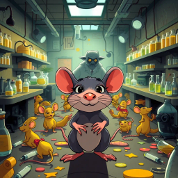 Lab Rats: Whose Lab Is It Anyway? - Text-based game