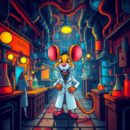 Lab Rats: Who Wears the Lab Coat? - Text-based game