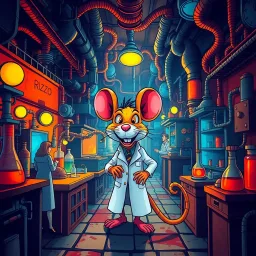 Lab Rats: Who Wears the Lab Coat? - Text-based game
