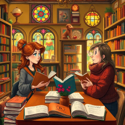 Bibliophile’s Betrayal - Text-based game