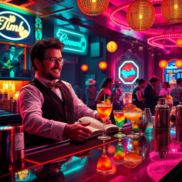 ChronoCocktail: Whose Time Is It Anyway? - Text-based game
