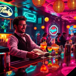 ChronoCocktail: Whose Time Is It Anyway? - Text-based game