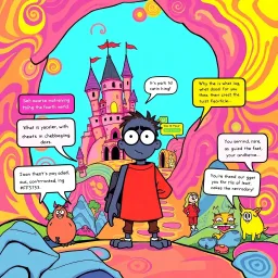 Metaquest: Whose Adventure Is It Anyway? - Text-based game