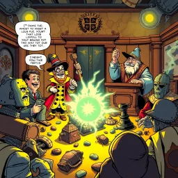 Relic Rumble: Whose Is It Anyway? - Text-based game